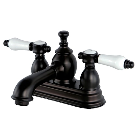 KS7005BPL 4 Centerset Bathroom Faucet, Oil Rubbed Bronze